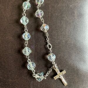 Rosary Bracelet with Catholic Crucifix